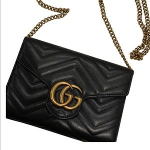 Mini GG Mormont Matelasse Leather crossbody bag